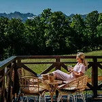 Casa de Férias Jurta Na Wypasie - Luksusowy Namiot Z Widokiem Na Góry - Jacuzzi, Sauna, Split Ac, Private, Star View *