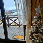 Casa de Férias Jurta Na Wypasie - Luksusowy Namiot Z Widokiem Na Góry - Jacuzzi, Sauna, Split Ac, Private, Star View