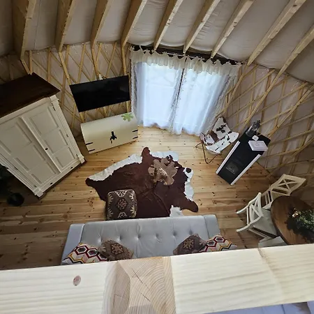 Jurta Na Wypasie - Luksusowy Namiot Z Widokiem Na Gory - Jacuzzi, Sauna, Split Ac, Private, Star View