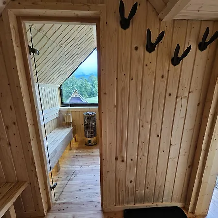Vakantiehuis Jurta Na Wypasie - Luksusowy Namiot Z Widokiem Na Gory - Jacuzzi, Sauna, Split Ac, Private, Star View Zakopane