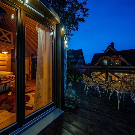 Jurta Na Wypasie - Luksusowy Namiot Z Widokiem Na Góry - Jacuzzi, Sauna, Split Ac, Private, Star View Casa de Férias Zakopane