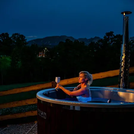 Jurta Na Wypasie - Luksusowy Namiot Z Widokiem Na Gory - Jacuzzi, Sauna, Split Ac, Private, Star View Prázdninový dům Zakopane