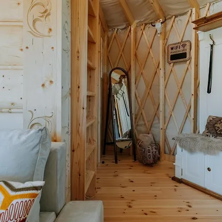 Jurta Na Wypasie - Luksusowy Namiot Z Widokiem Na Gory - Jacuzzi, Sauna, Split Ac, Private, Star View Prázdninový dům Zakopane