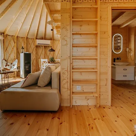 Jurta Na Wypasie - Luksusowy Namiot Z Widokiem Na Gory - Jacuzzi, Sauna, Split Ac, Private, Star View Prázdninový dům Zakopane