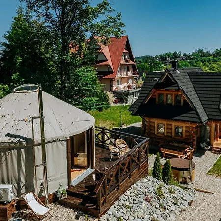 Jurta Na Wypasie - Luksusowy Namiot Z Widokiem Na Gory - Jacuzzi, Sauna, Split Ac, Private, Star View Zakopane