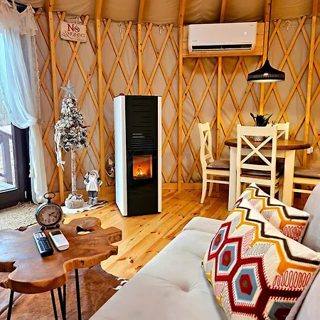 Jurta Na Wypasie - Luksusowy Namiot Z Widokiem Na Gory - Jacuzzi, Sauna, Split Ac, Private, Star View Zakopane