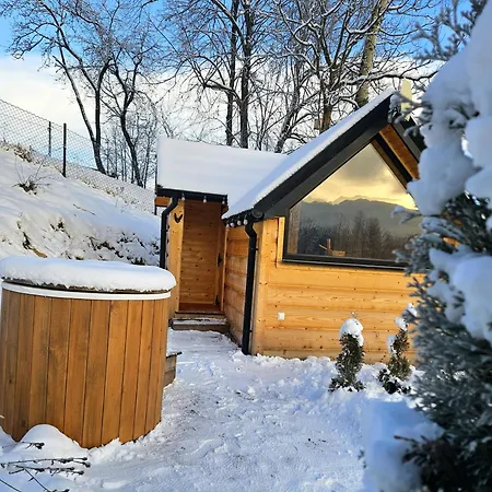 Jurta Na Wypasie - Luksusowy Namiot Z Widokiem Na Gory - Jacuzzi, Sauna, Split Ac, Private, Star View * Zakopane