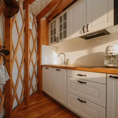 Prázdninový dům Jurta Na Wypasie - Luksusowy Namiot Z Widokiem Na Gory - Jacuzzi, Sauna, Split Ac, Private, Star View *